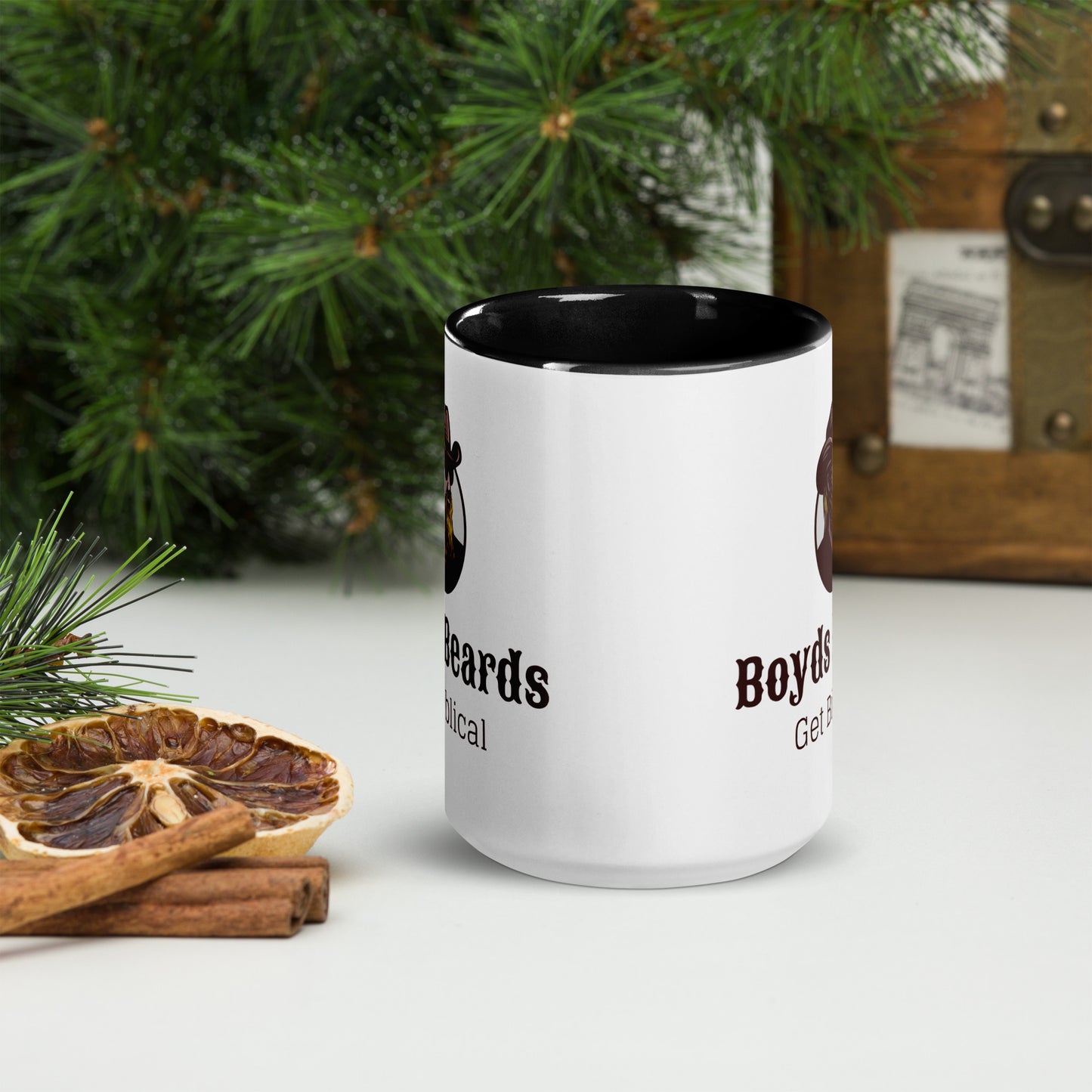 Boyds Beards - Mug with Color Inside