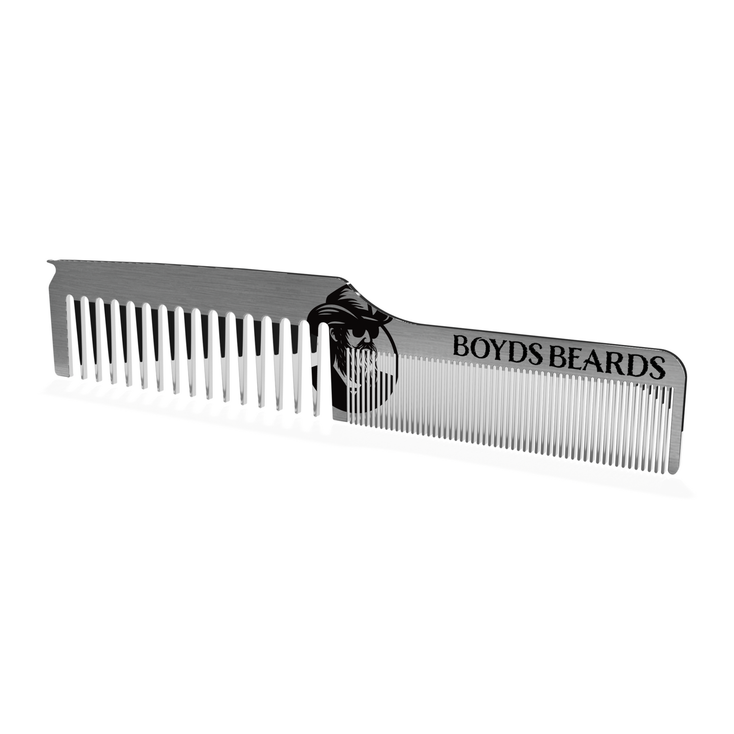 Stainless Dual Tooth Comb