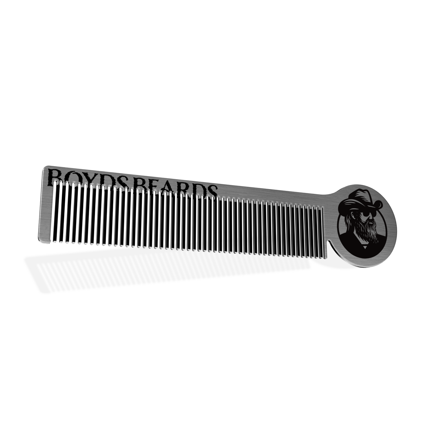 Stainless Moustache Comb