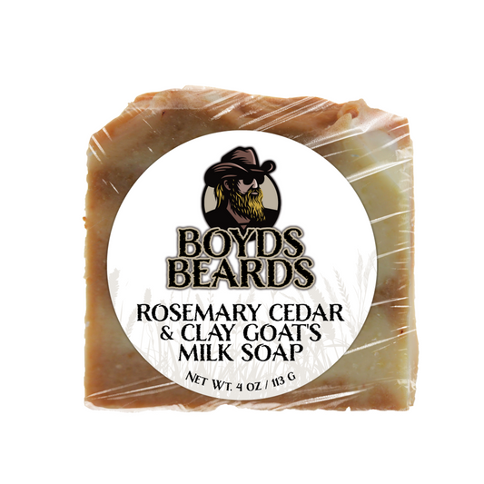 Rosemary Cedar & Clay Goat's Milk Soap